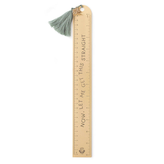 Designworks Collective Designworks Ink Metal Ruler - Let Me Get This Straight