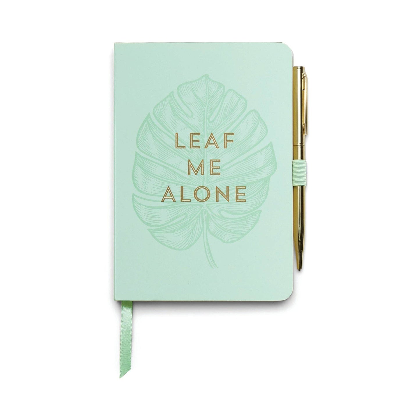 Designworks Collective Designworks Ink Vintage Sass Notebook + Pen - Leaf Me Alone