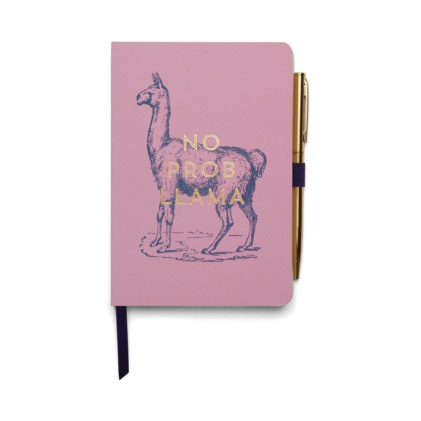 Designworks Collective Designworks Ink Vintage Sass Notebook + Pen - No Prob Llama