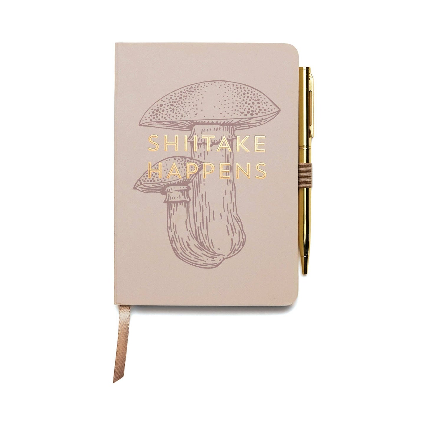 Designworks Collective Designworks Ink Vintage Sass Notebook+Pen - Shiitake Happens
