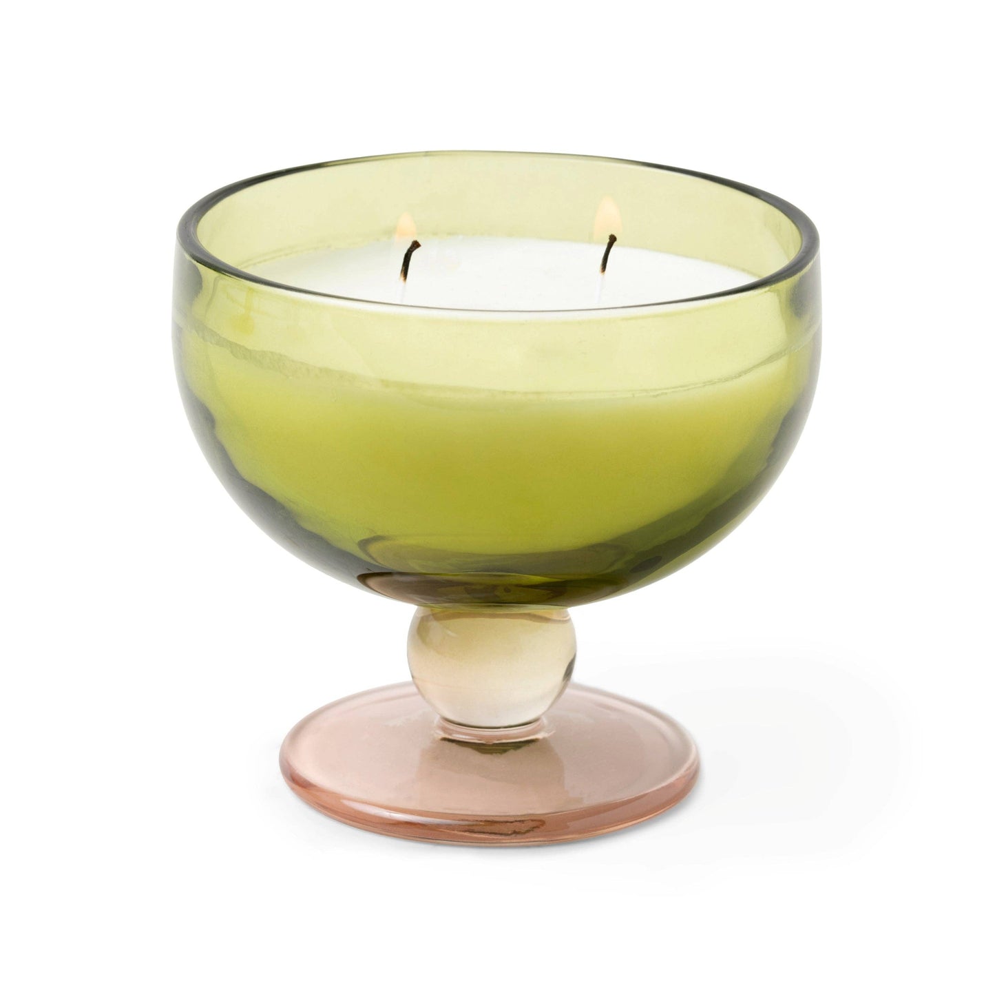 Designworks Collective Paddywax Aura Glass Candle - Misted Lime