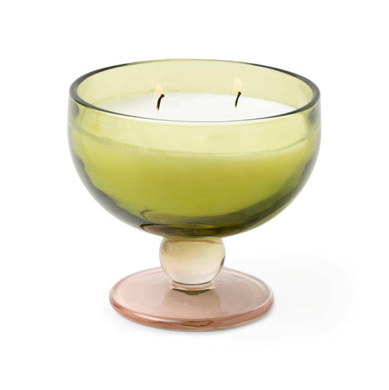 Designworks Collective Paddywax Aura Glass Candle - Misted Lime