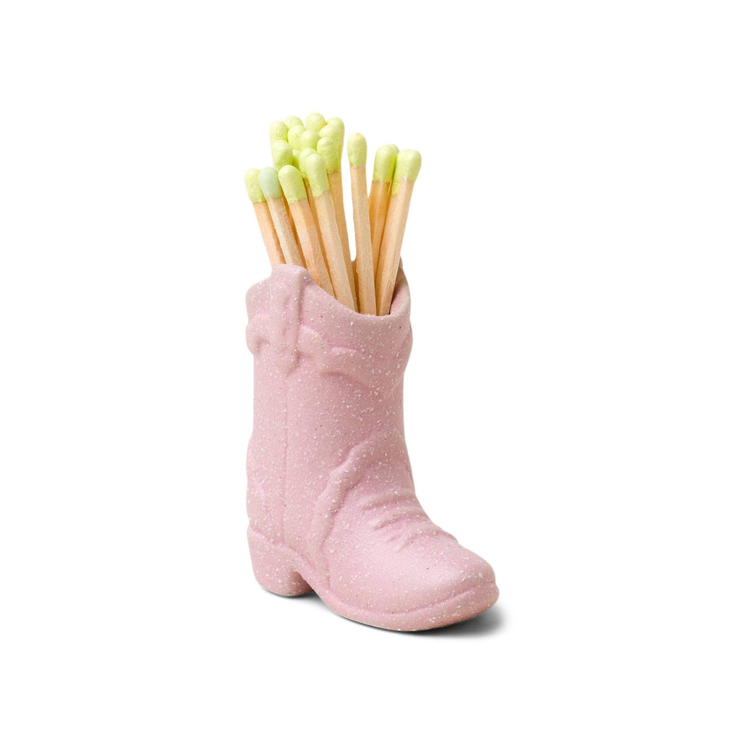 Designworks Collective Paddywax Cowboy Boot Match Holder (25 Pcs) - Pink