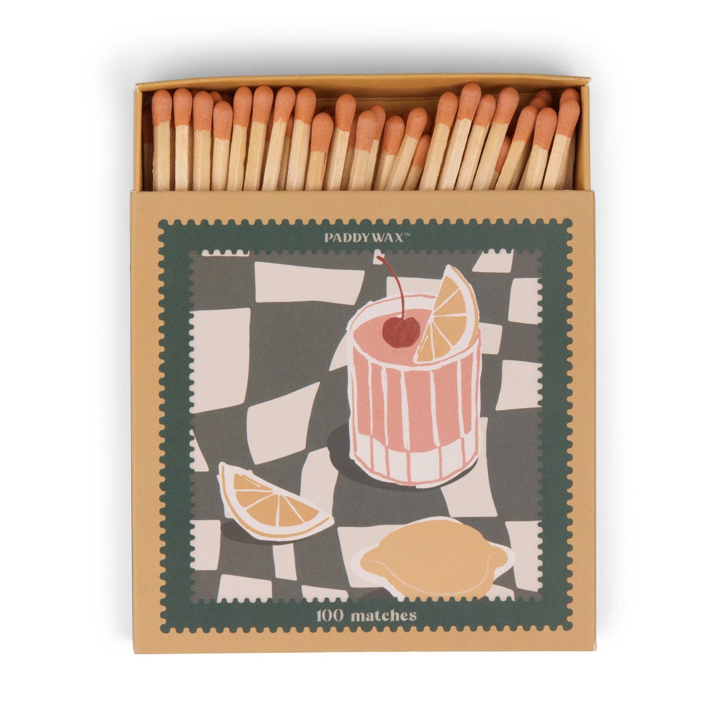 Designworks Collective Paddywax Jumbo Boxed Matches - Cocktail
