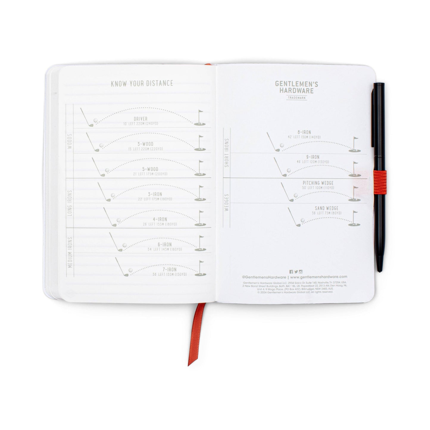 Designworks Collective Waterproof Golf Notebook