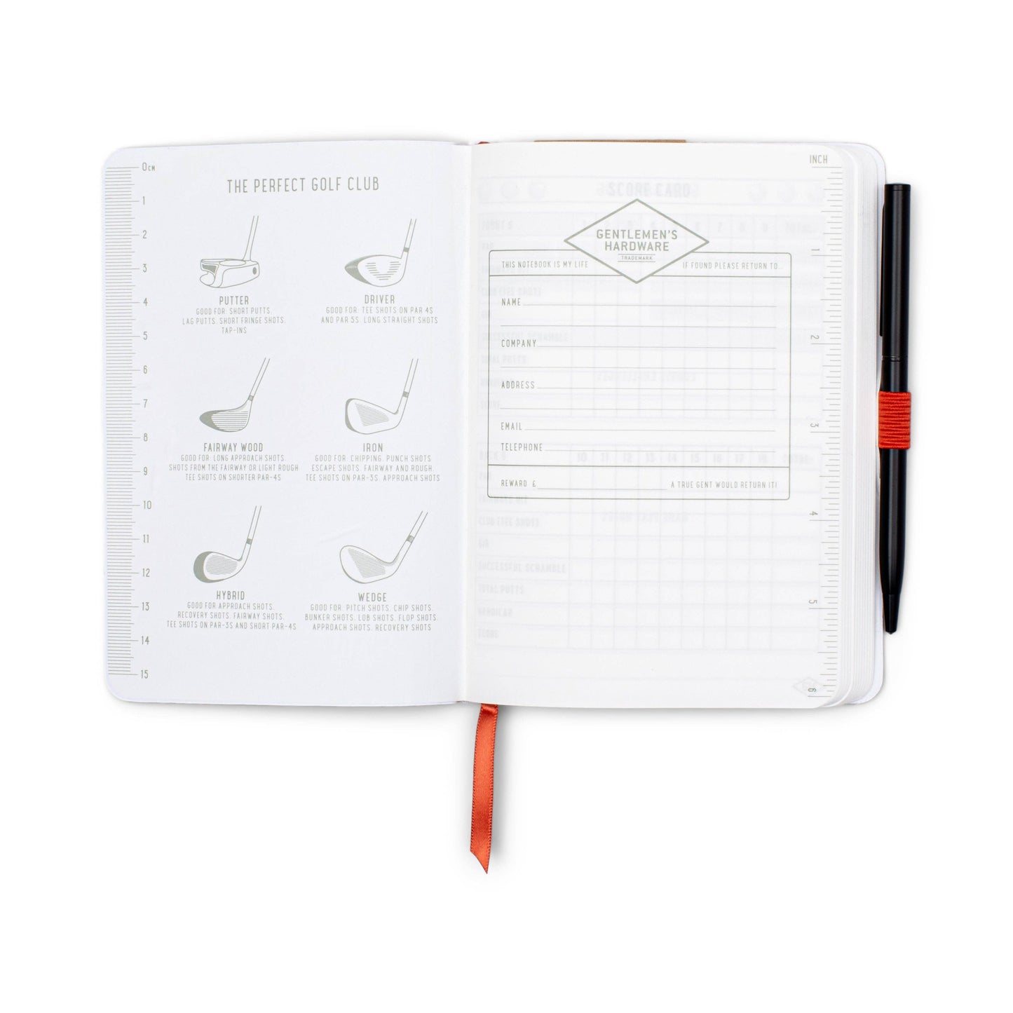 Designworks Collective Waterproof Golf Notebook