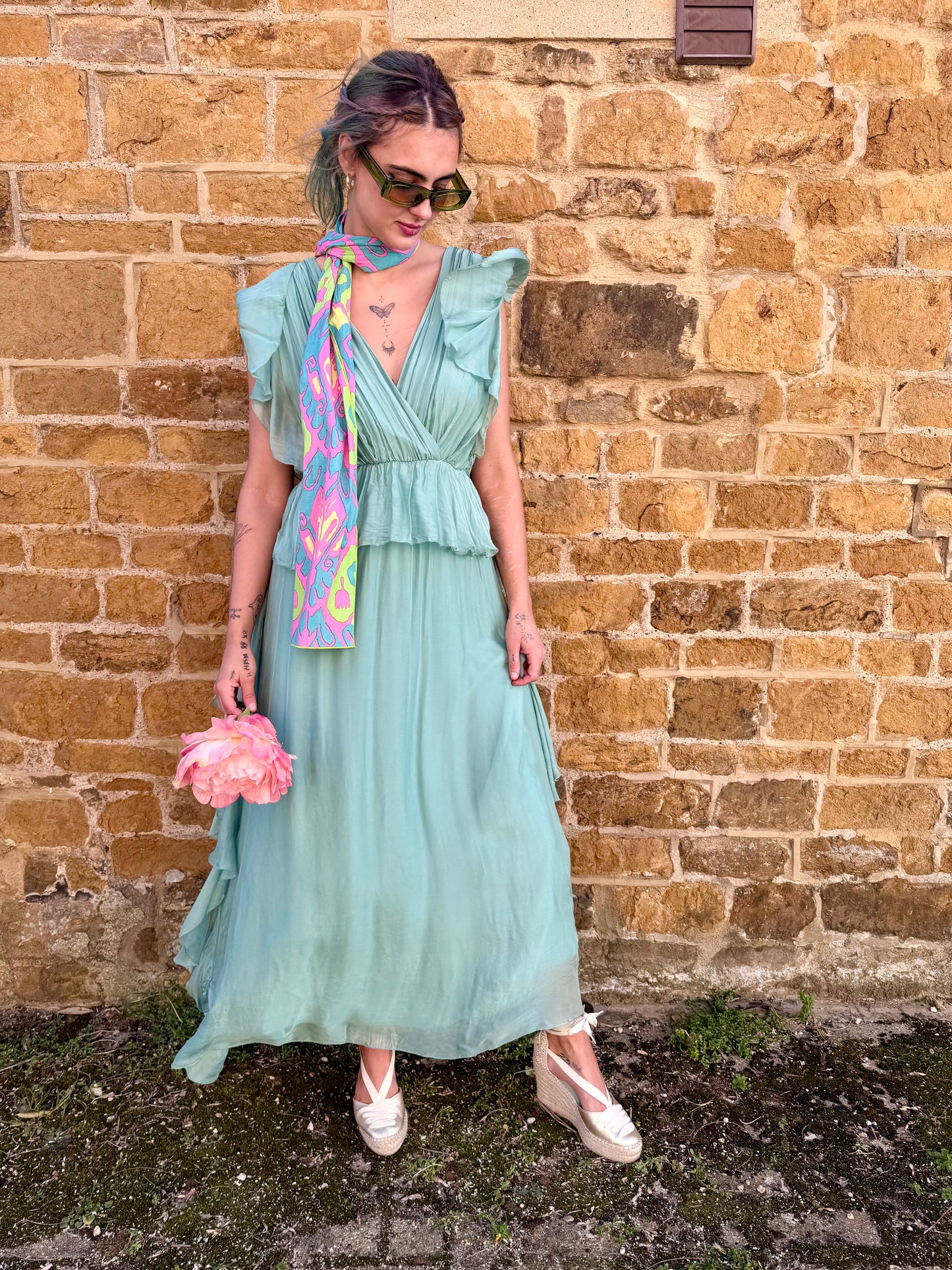 Dixie Dresses Alexa Dress in Opal