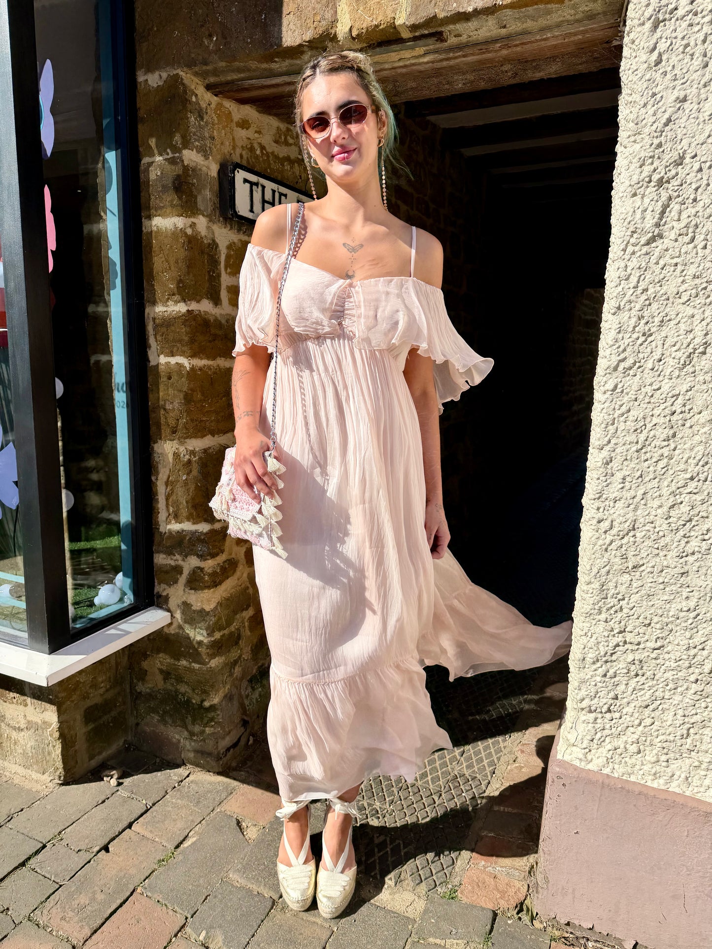 Dixie Dresses Cleo Dress in Rosa