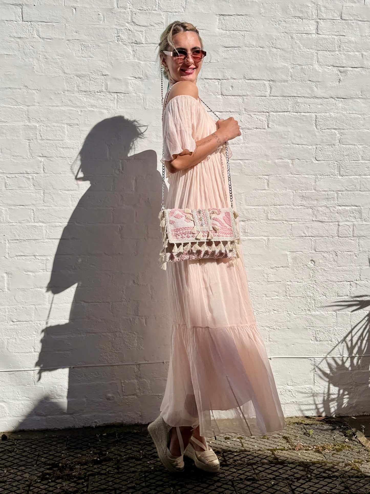 Dixie Dresses Cleo Dress in Rosa