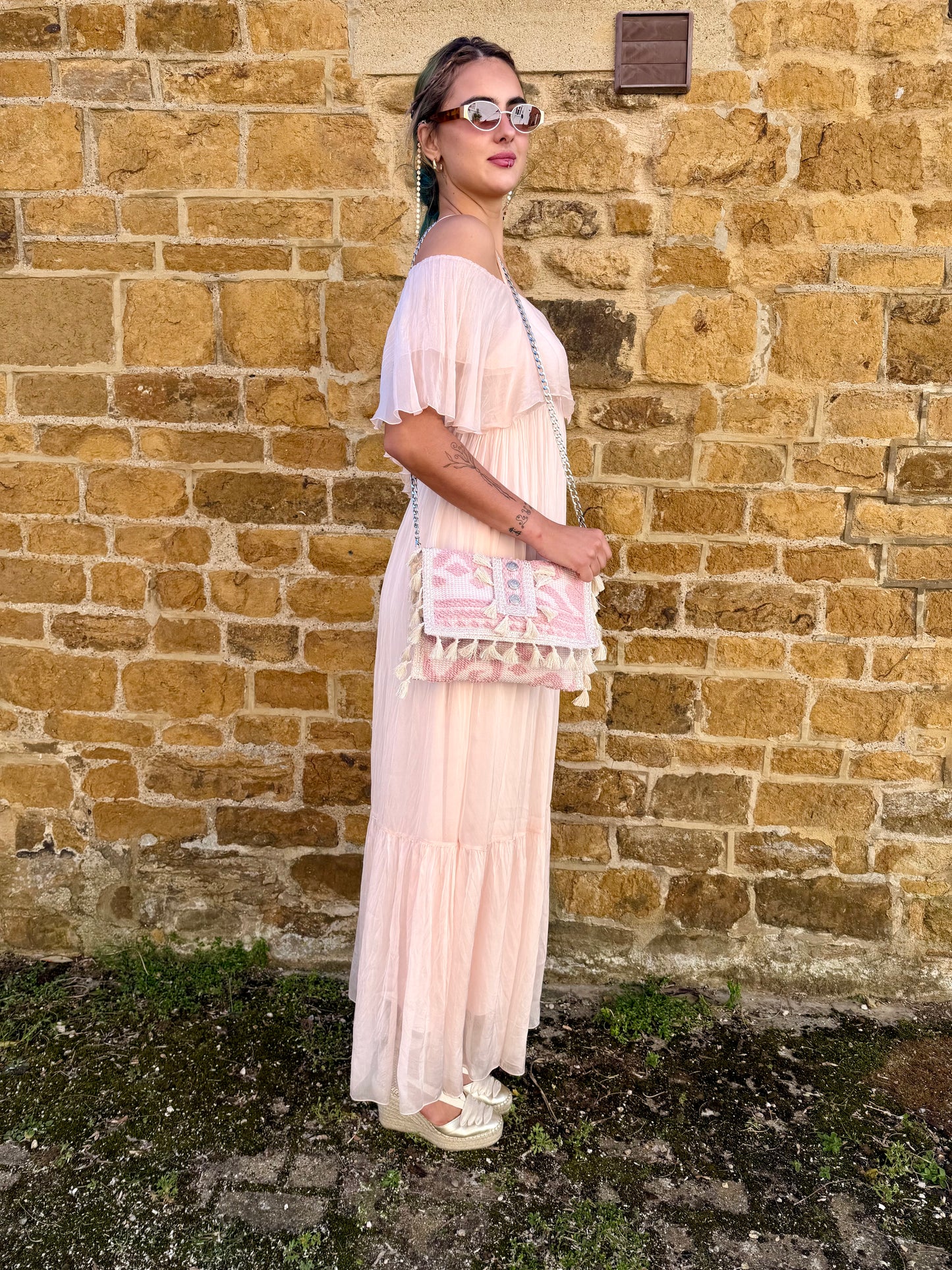 Dixie Dresses Cleo Dress in Rosa