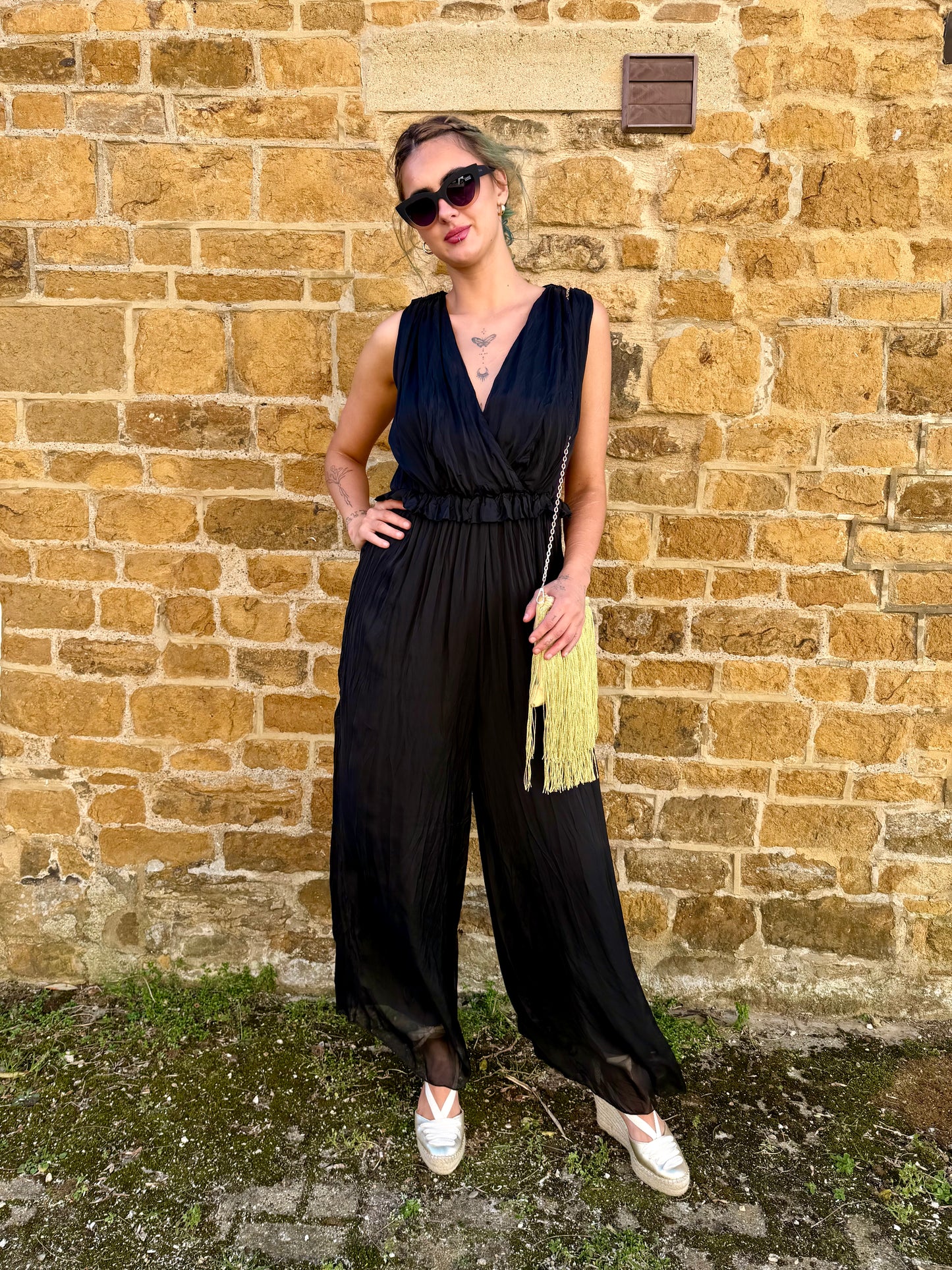 Dixie Jumpsuits Tess Jumpsuit in Black