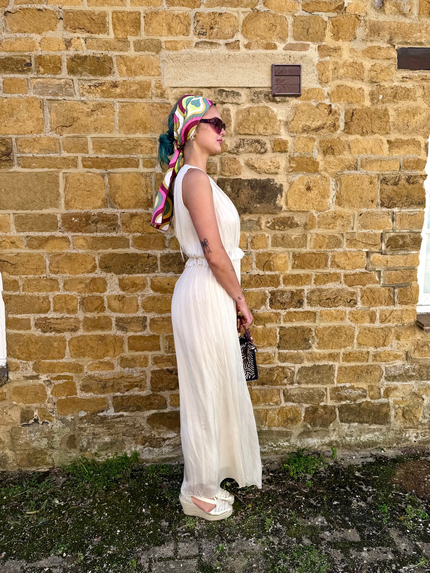 Dixie Jumpsuits Tess Jumpsuit Milky White