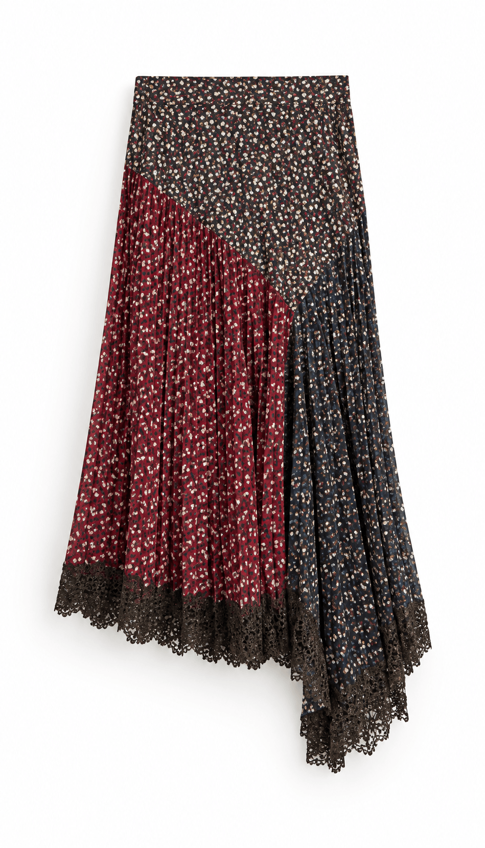 Dixie Skirts Punkette Skirt in Berry Mix