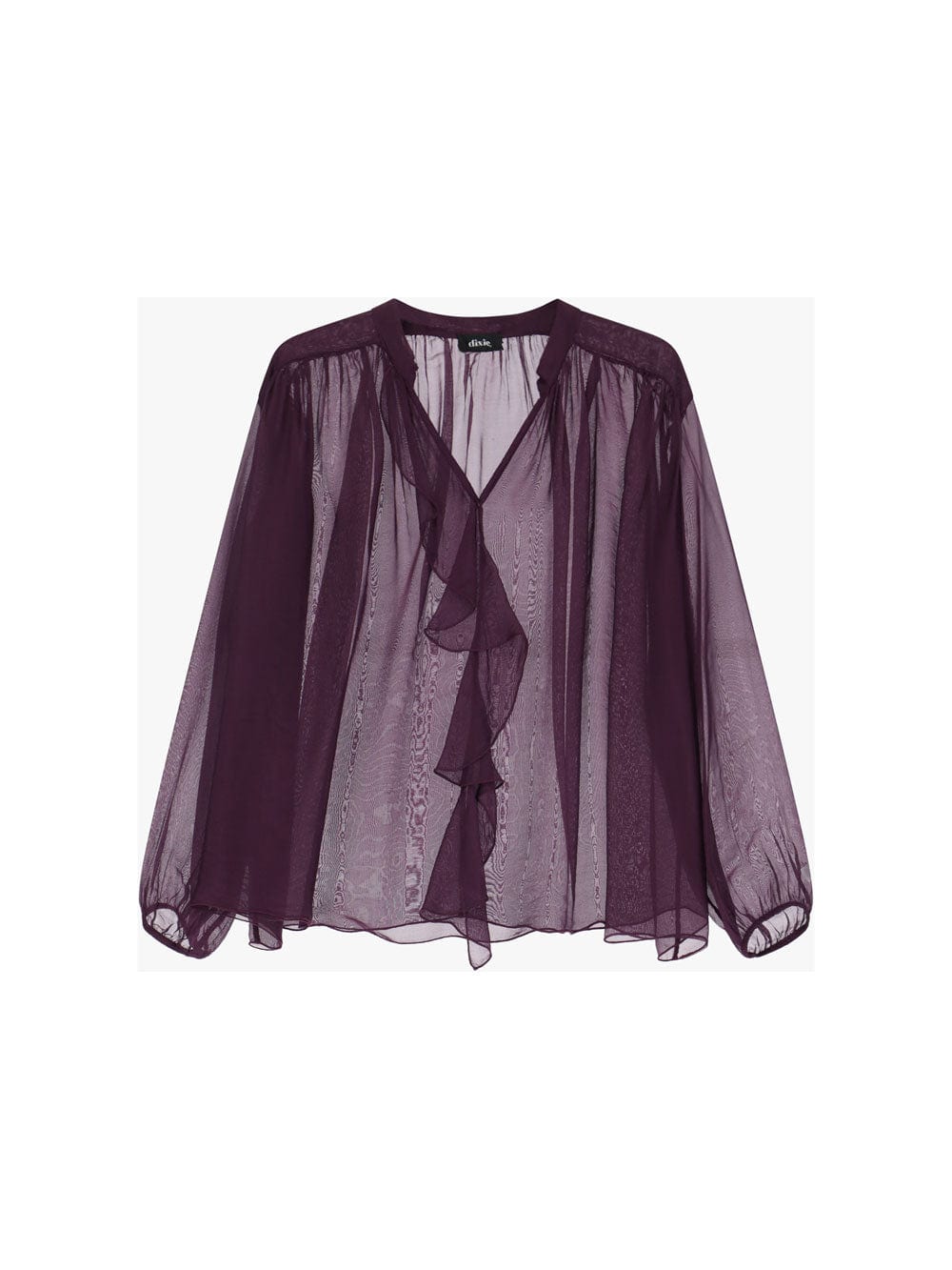 Dixie Tops Plum Romance Top