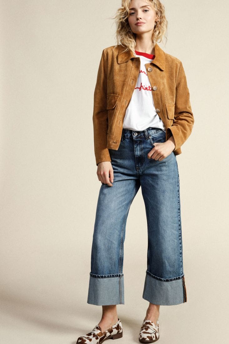 Dixie Trousers Jody Turn-up Jeans