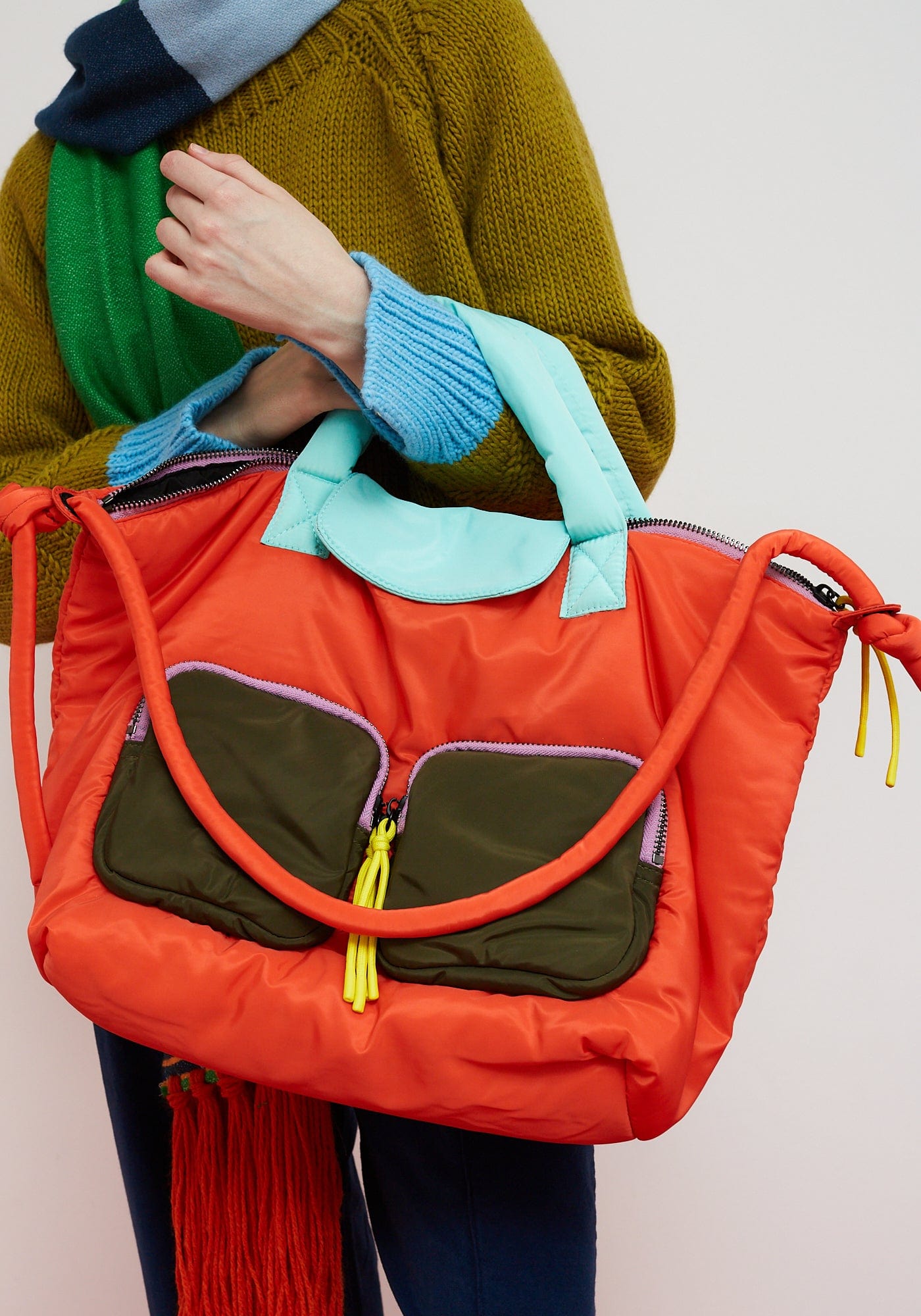 Dr Bloom Bags Weekend Bag in Orange