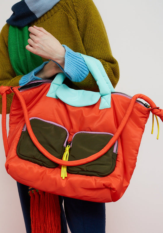 Dr Bloom Bags Weekend Bag in Orange