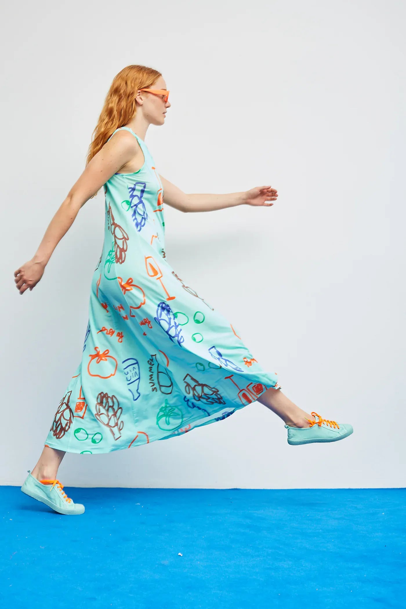 Dr Bloom Dresses Crunch Veggie Print Dress