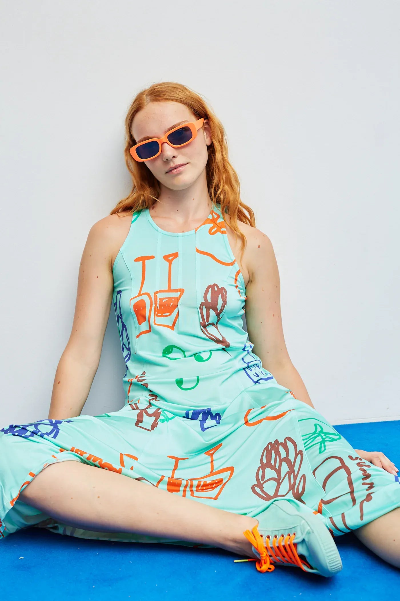 Dr Bloom Dresses Crunch Veggie Print Dress
