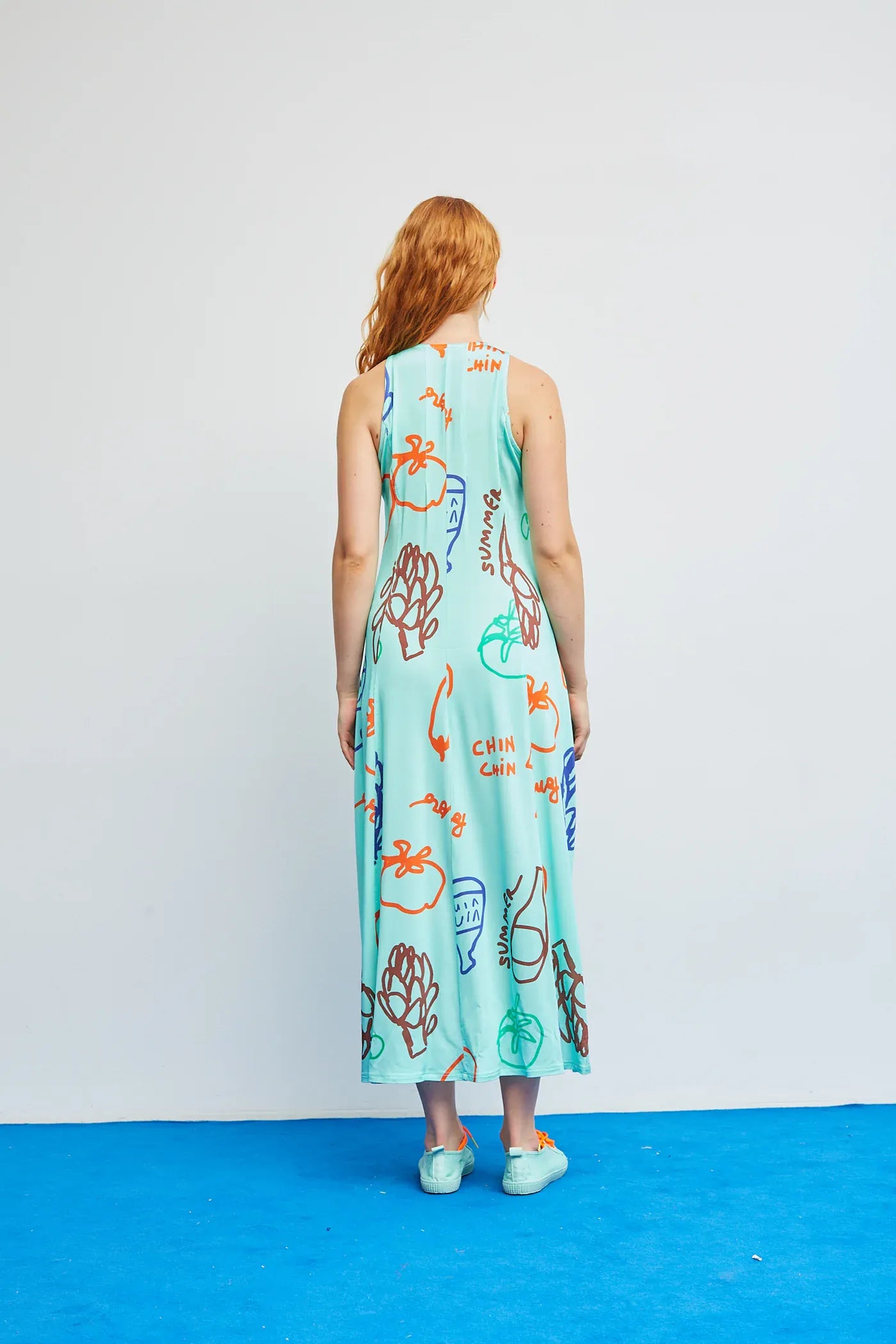 Dr Bloom Dresses Crunch Veggie Print Dress