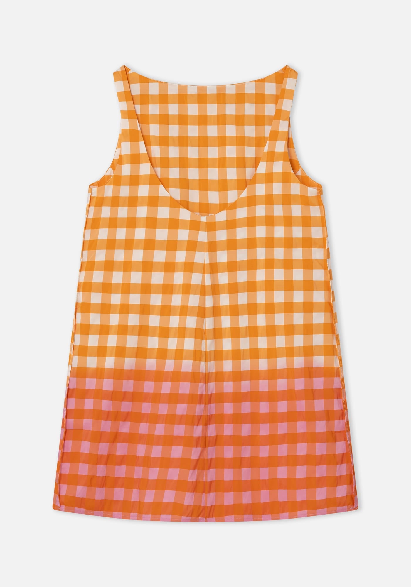 Dr Bloom Dresses Encanto Orange Gingham Dress