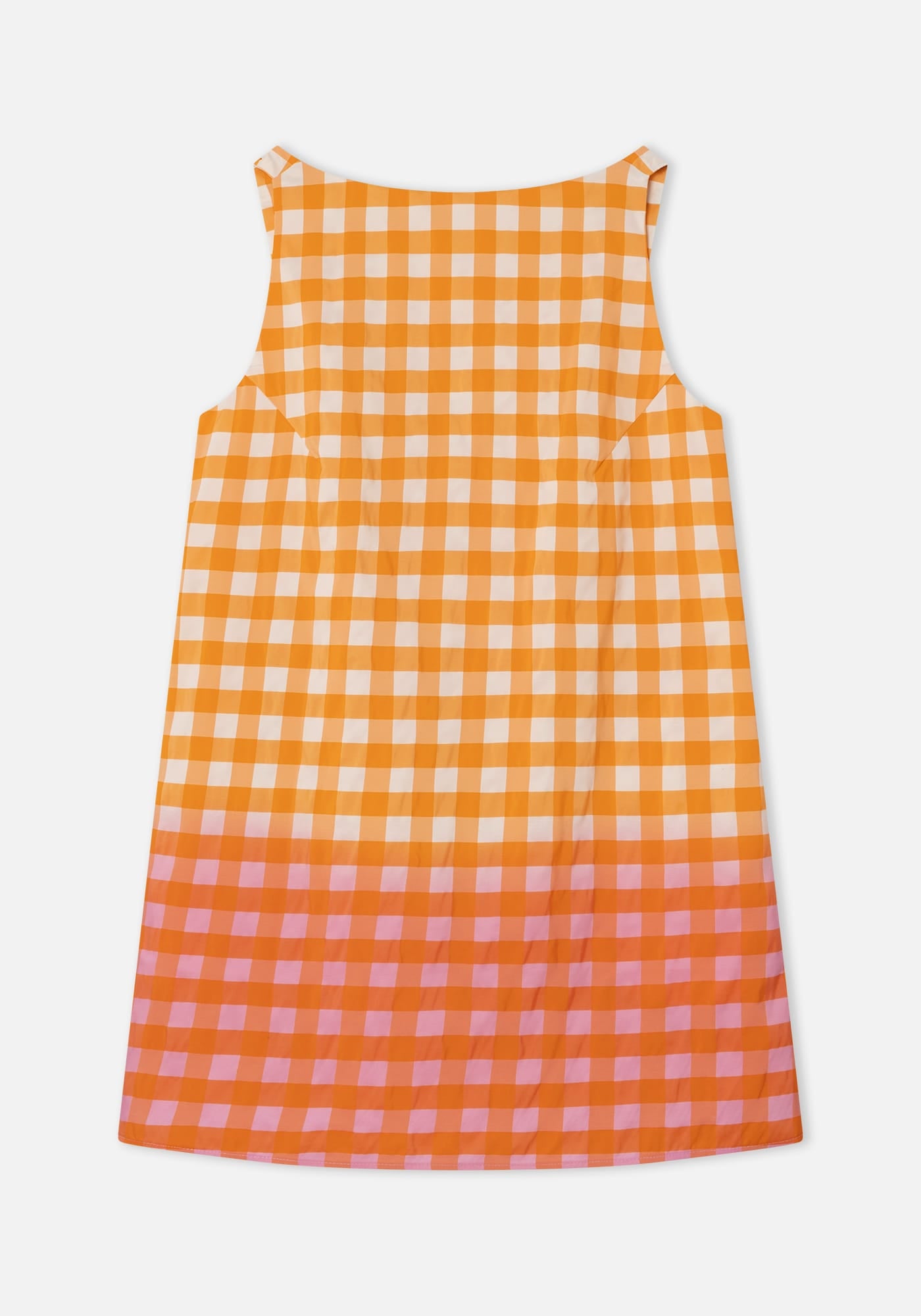 Dr Bloom Dresses Encanto Orange Gingham Dress