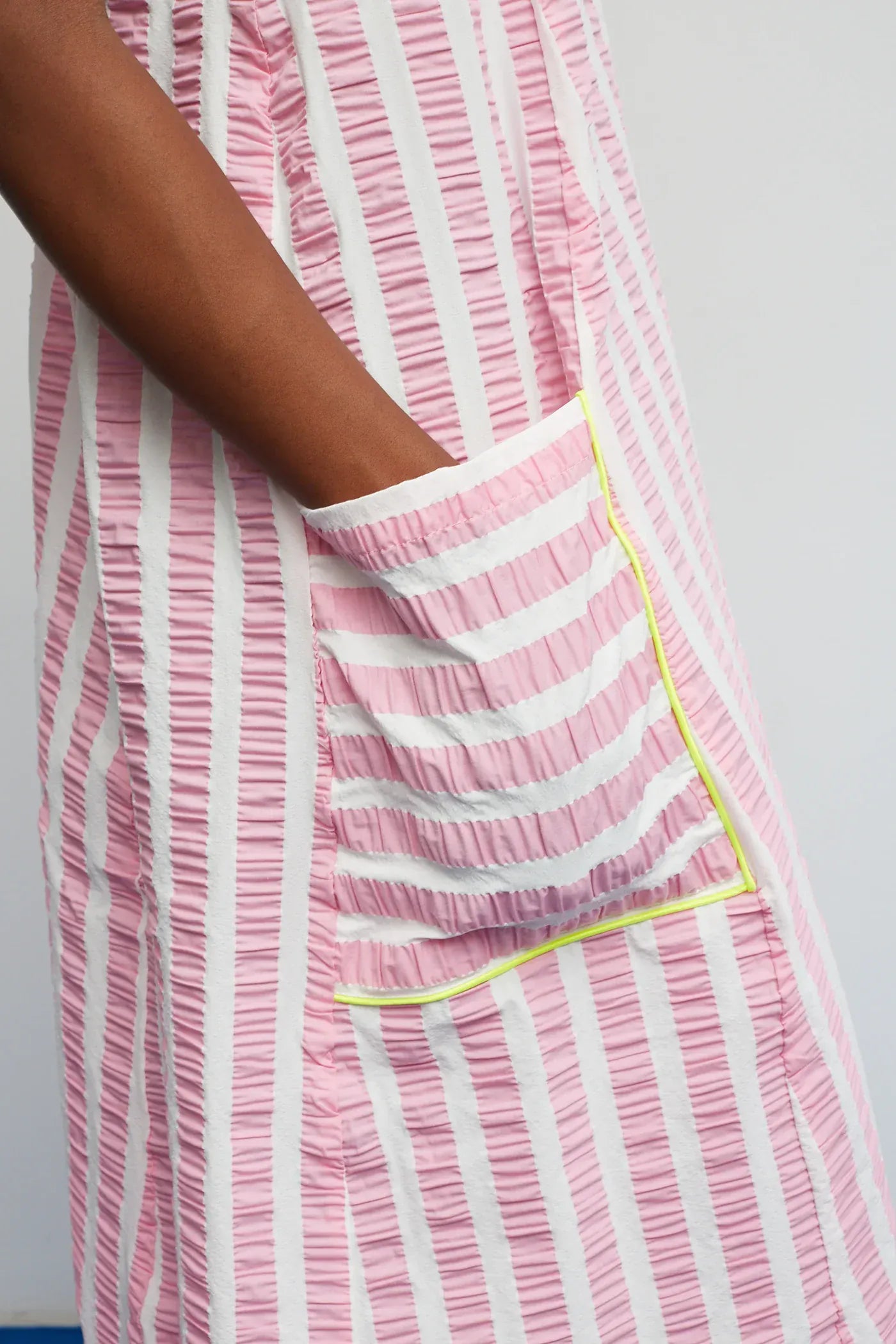Dr Bloom Dresses Lemonade Pink Stripe Dress