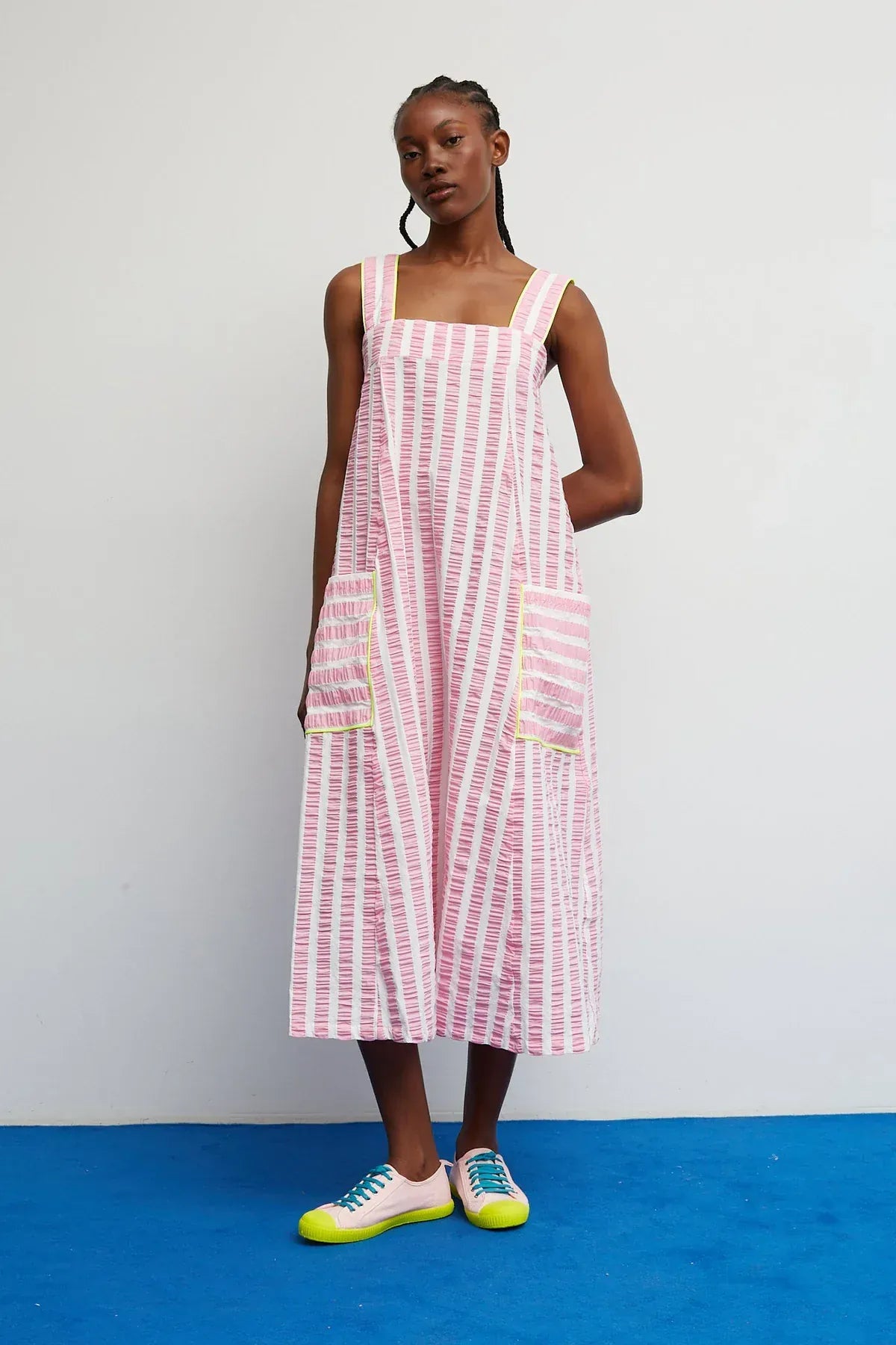 Dr Bloom Dresses Lemonade Pink Stripe Dress