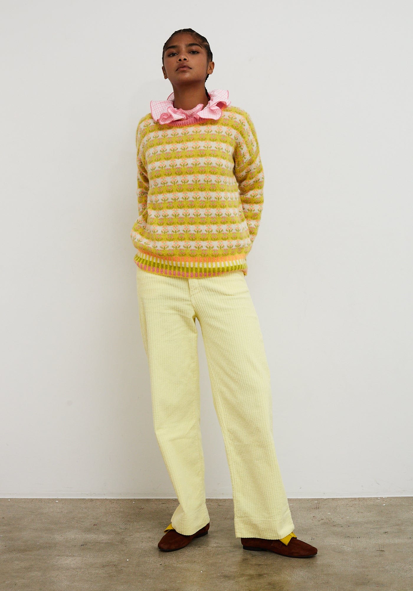 Dr Bloom Knitwear Blossom Knit in Amarillo