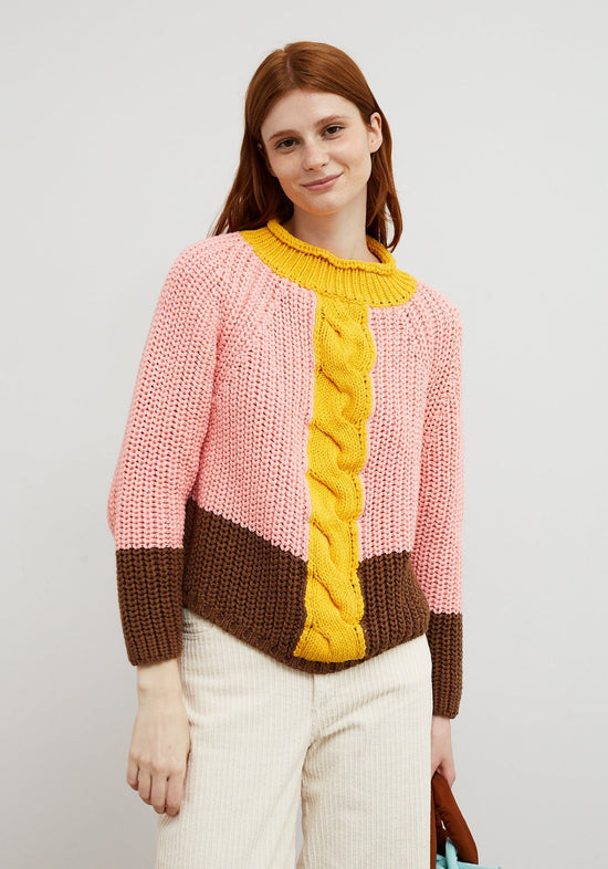 Dr Bloom Knitwear Braid Milkshake Knit