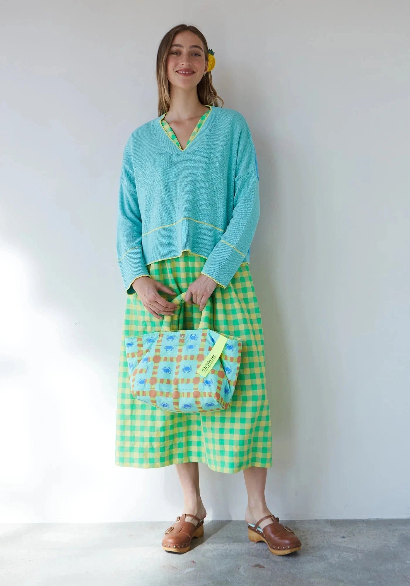 Dr Bloom Knitwear Chipiron Aqua Jumper