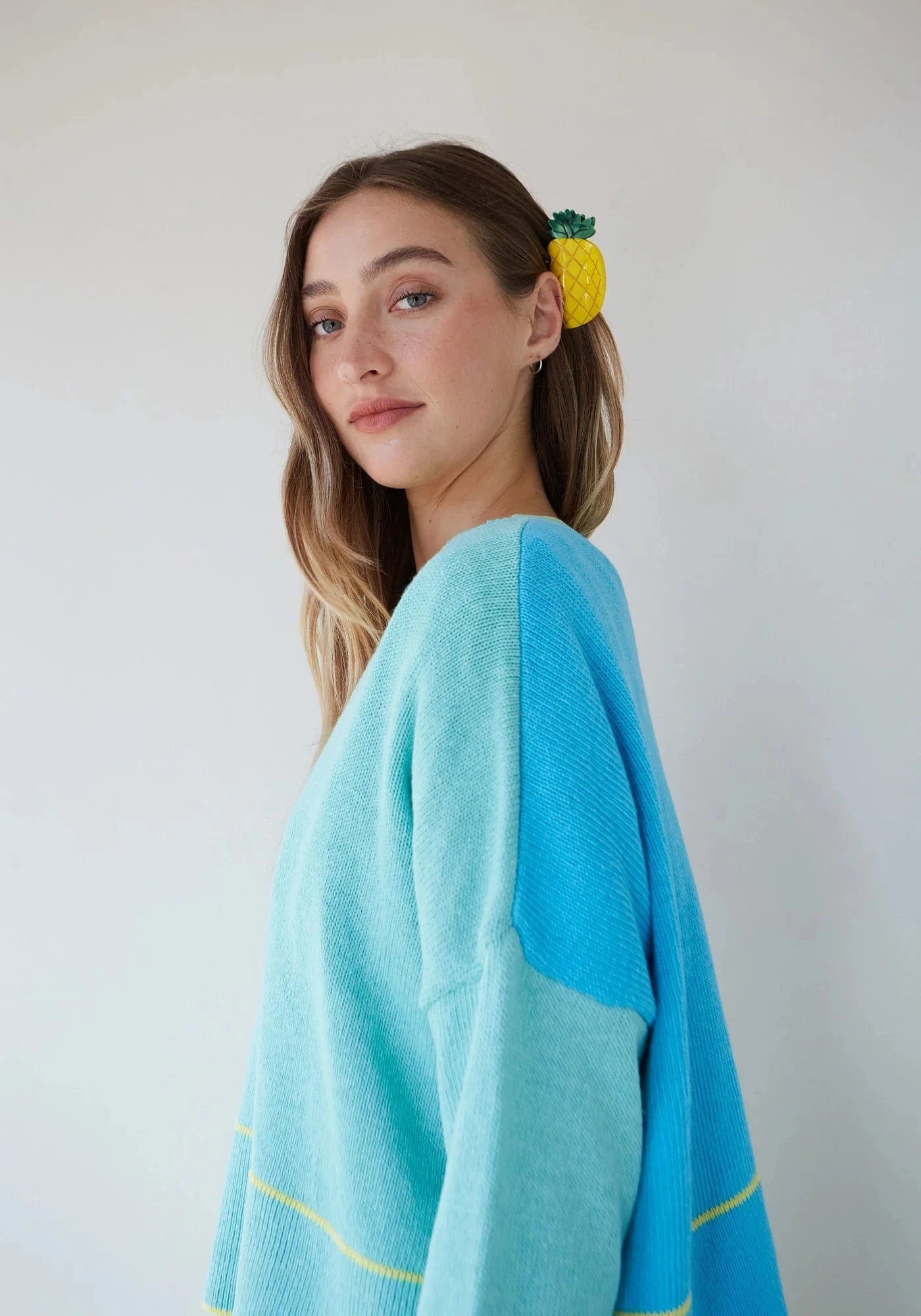 Dr Bloom Knitwear Chipiron Aqua Jumper