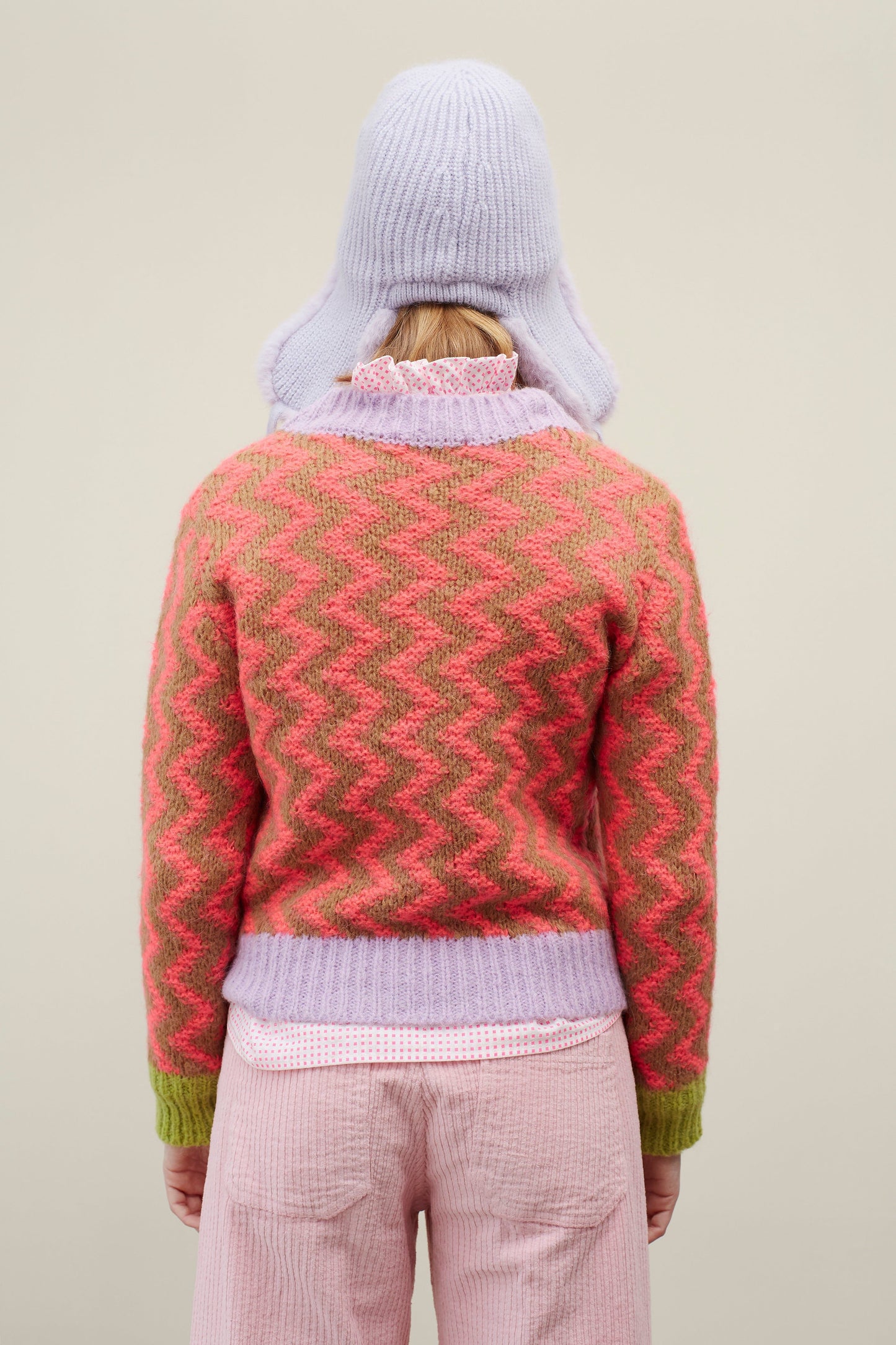 Dr Bloom Knitwear Coqueteo Jumper in Coral