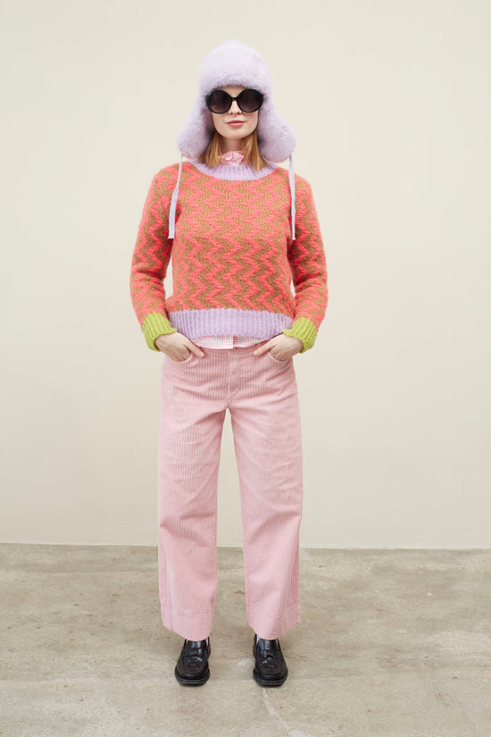 Dr Bloom Knitwear Coqueteo Jumper in Coral