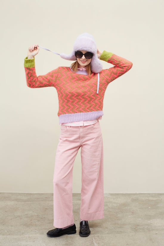 Dr Bloom Knitwear Coqueteo Jumper in Coral