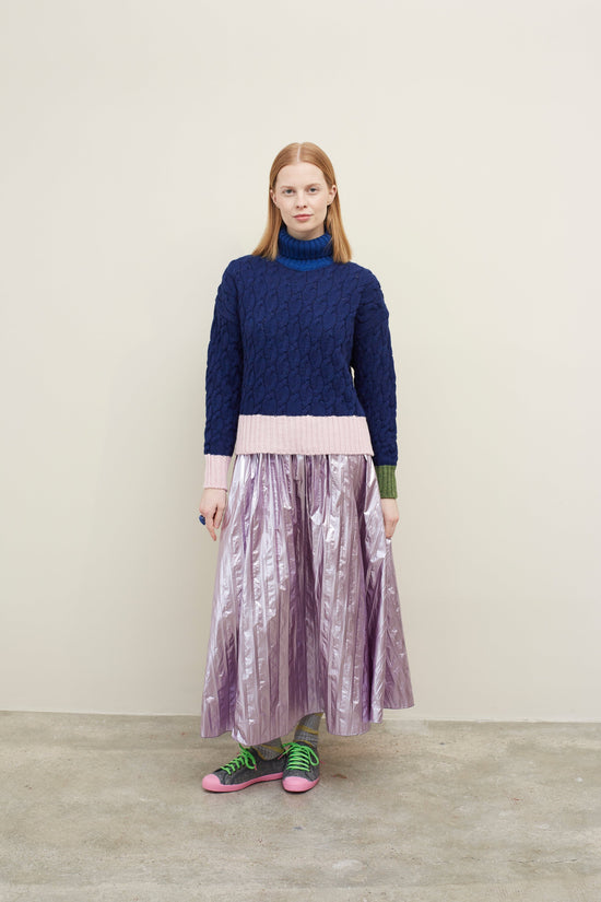 Dr Bloom Knitwear Jazzy Jumper in Azul