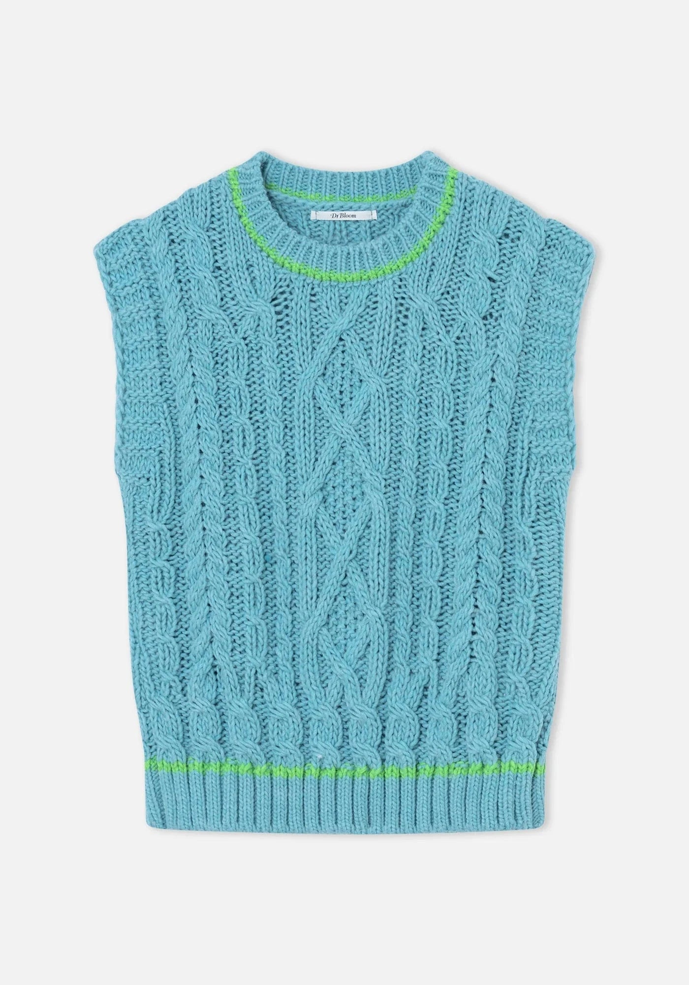 Dr Bloom Knitwear Nest Knit in Turquoise