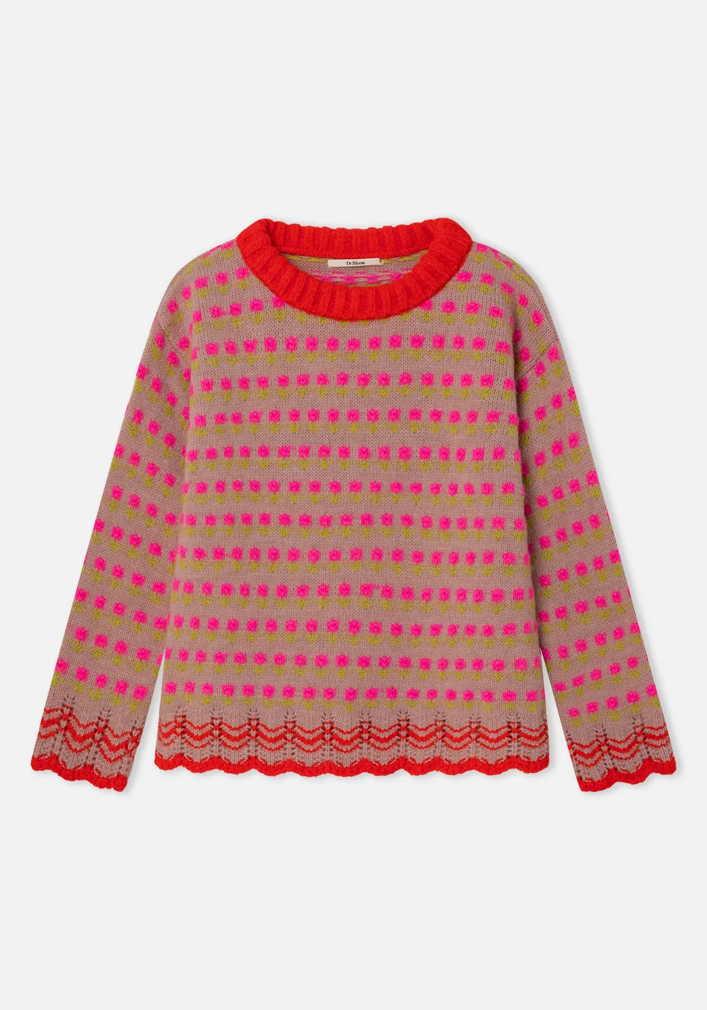 Dr Bloom Knitwear Pink Prado Knit