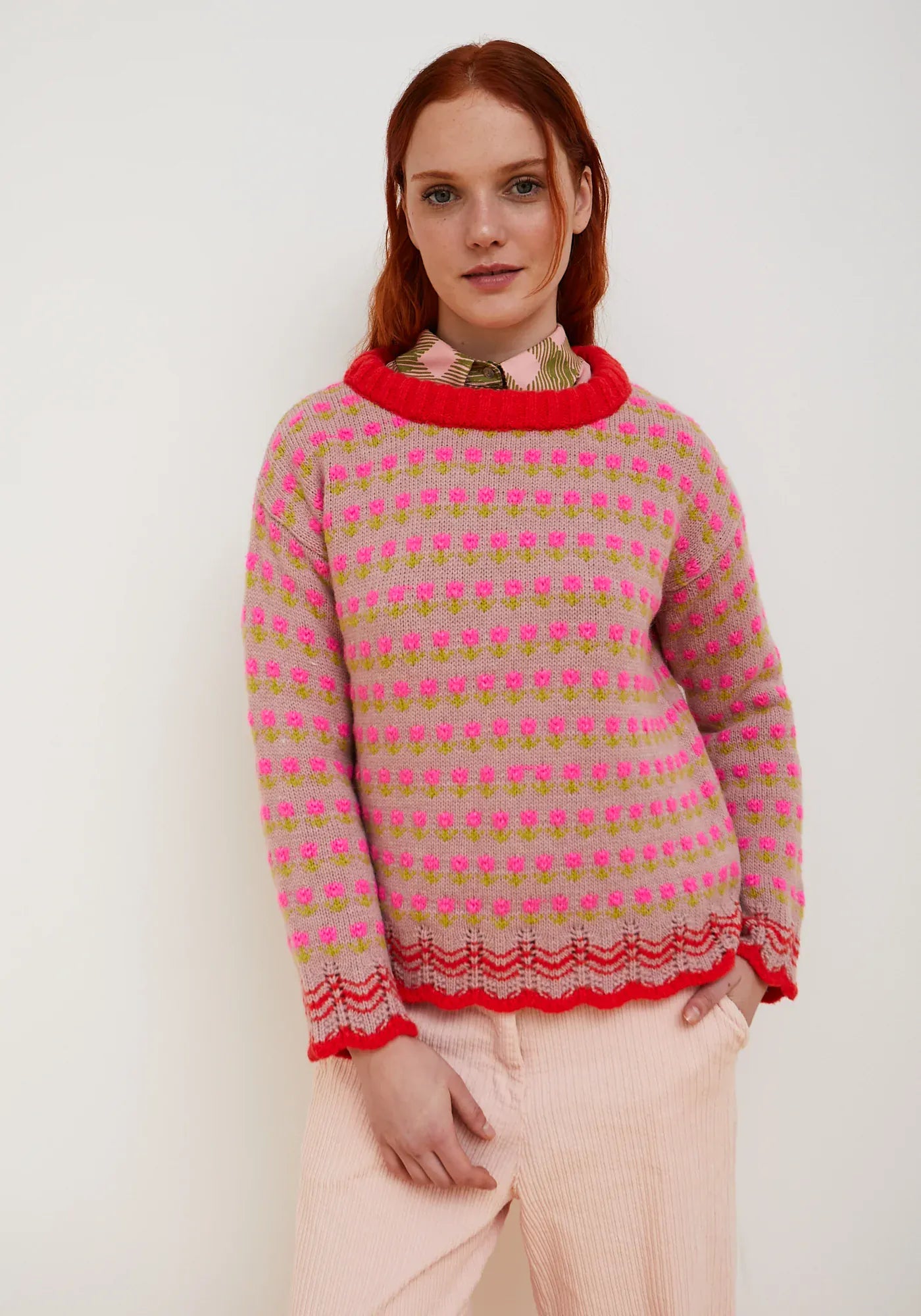 Dr Bloom Knitwear Pink Prado Knit