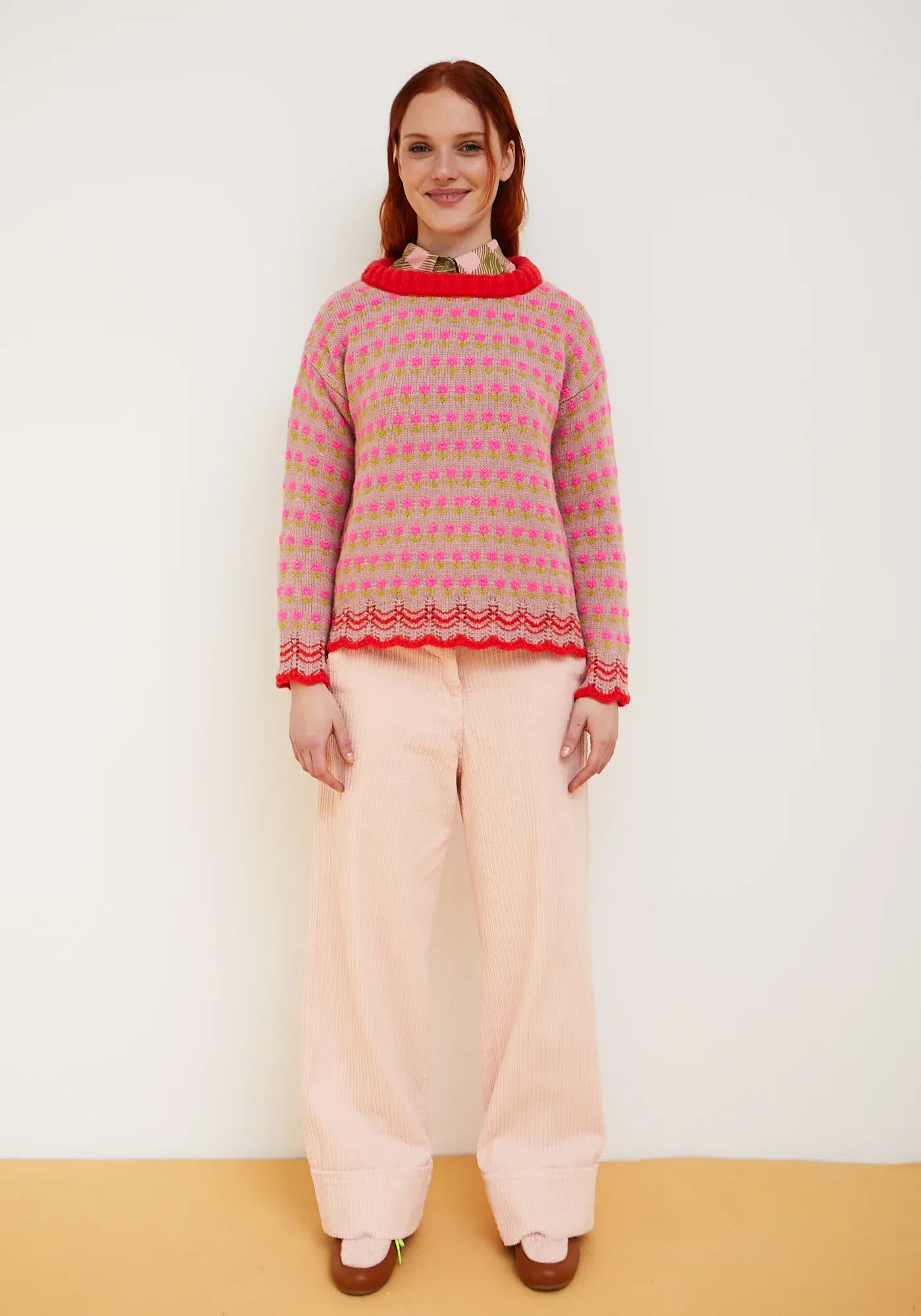 Dr Bloom Knitwear Pink Prado Knit