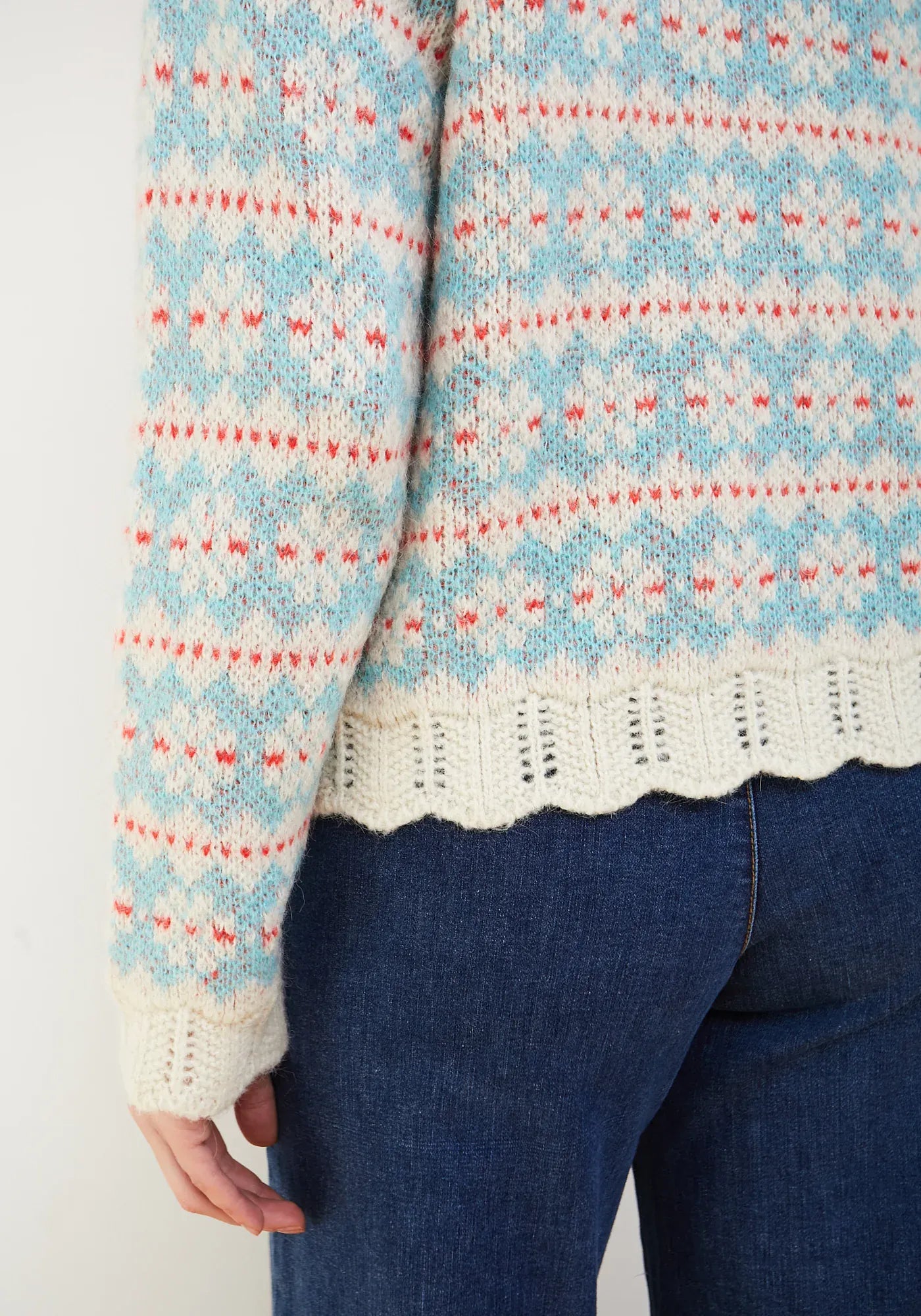 Dr Bloom Knitwear Red Cowboy Knit