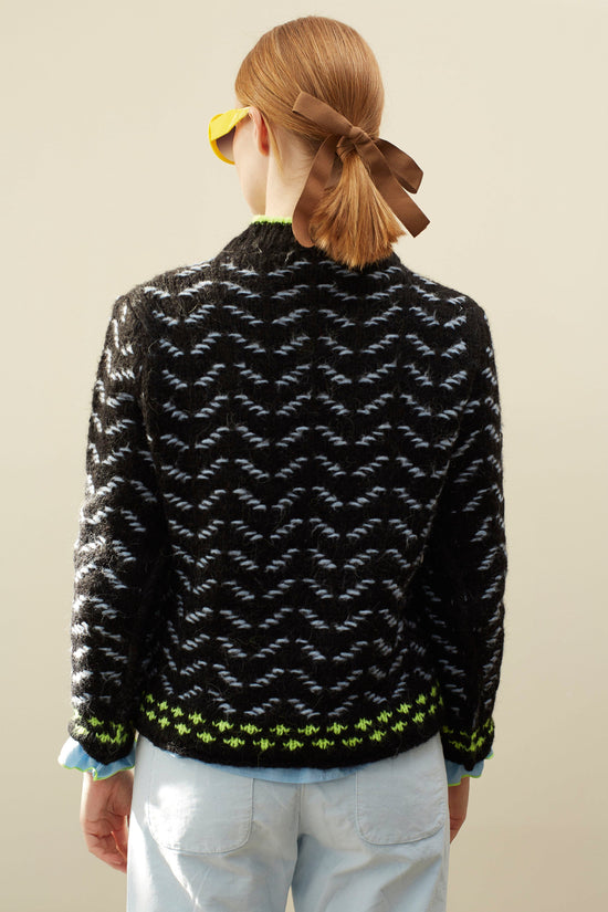 Dr Bloom Knitwear Saltarin Jumper in Black