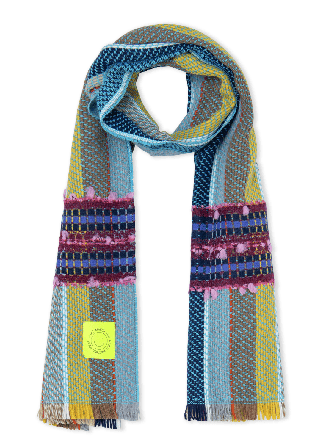 Dr Bloom Scarves Striped Bloom Scarf