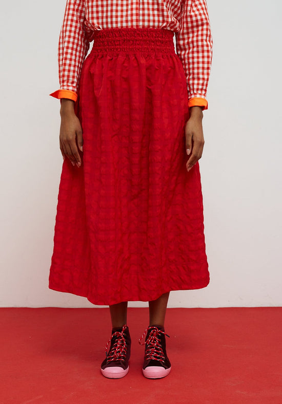 Dr Bloom Skirts Cute Skirt in Red