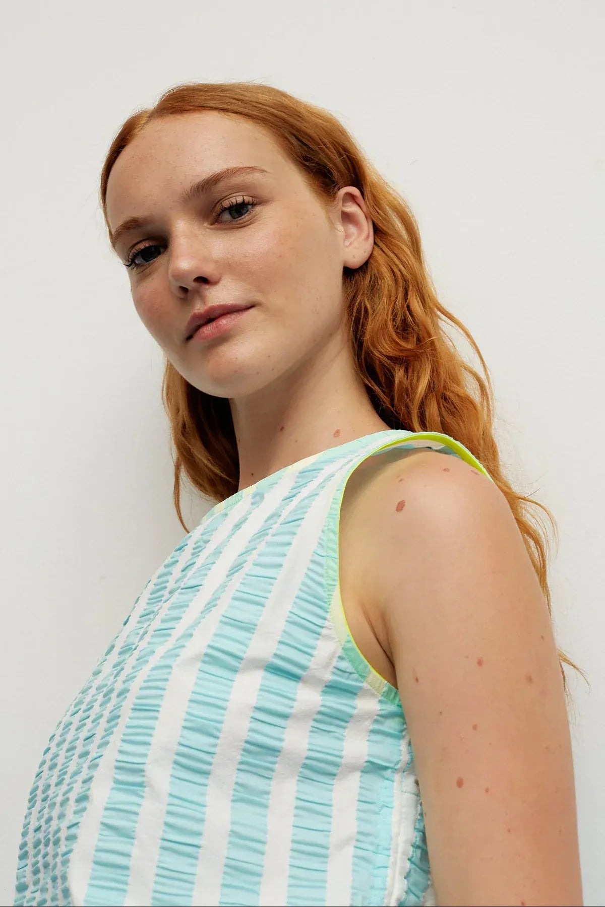 Dr Bloom Tops Aqua Travel Top