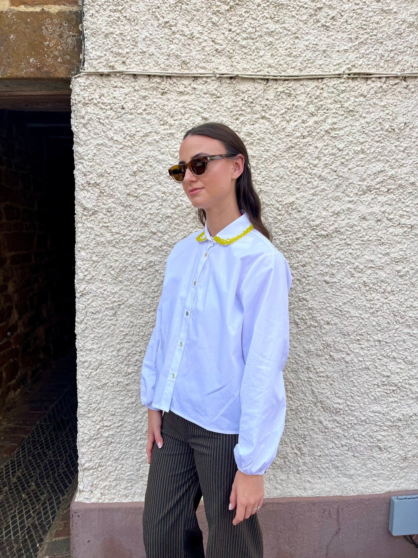 Dr Bloom Tops Fun Shirt in White