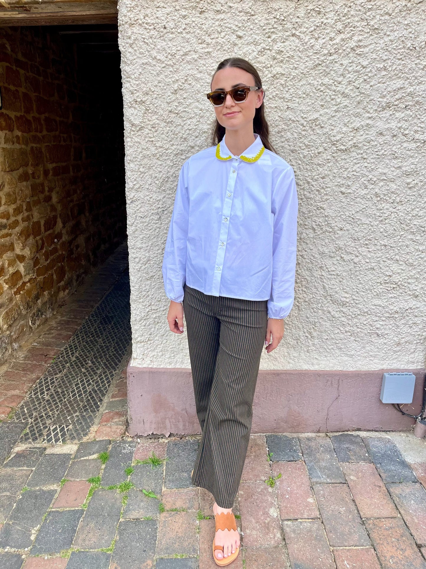 Dr Bloom Tops Fun Shirt in White