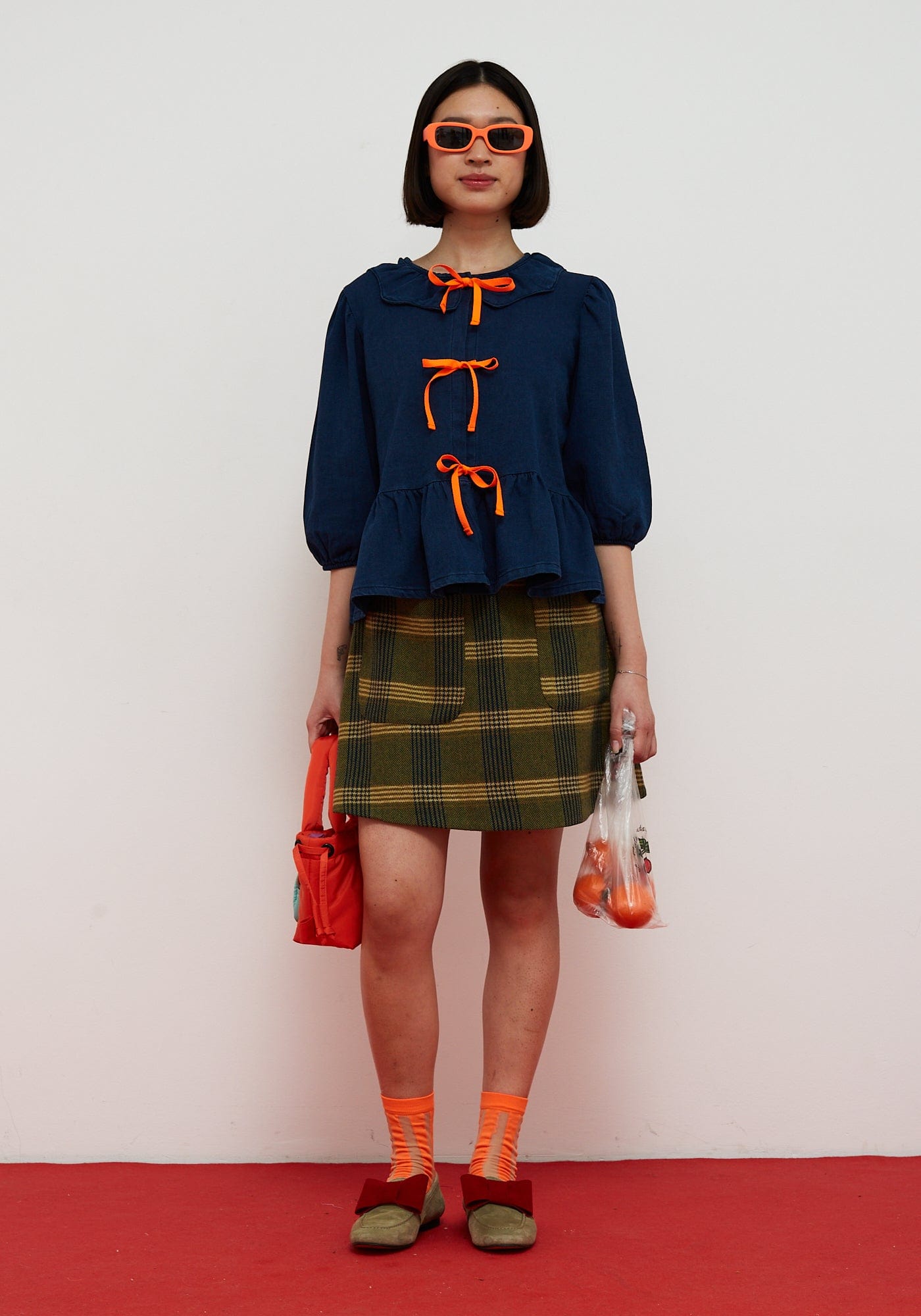 Dr Bloom Tops Twinkle Shirt in Blue