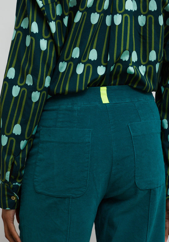 Dr Bloom Trousers Destiny Trousers in Turquoise