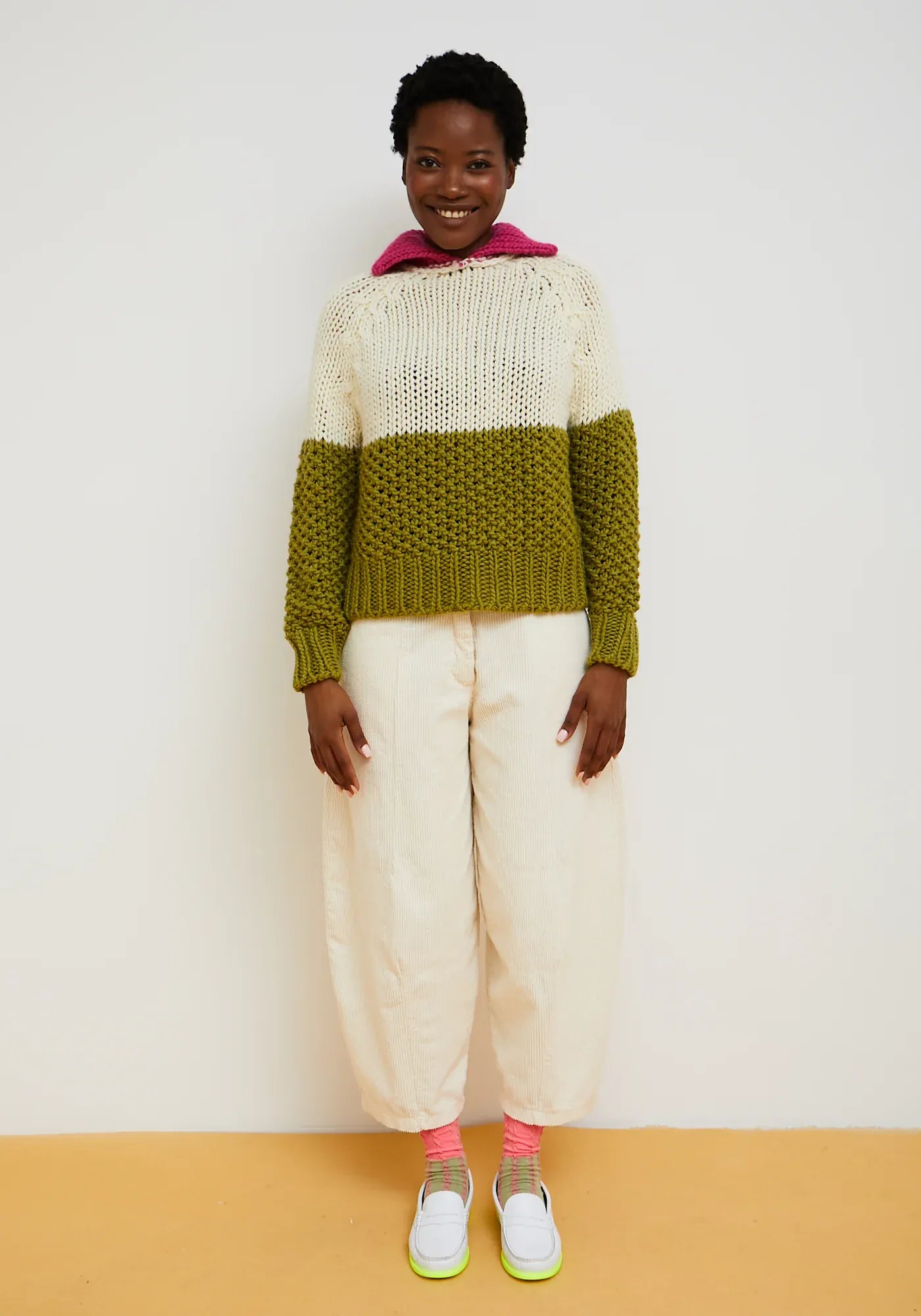 Dr Bloom Trousers Ecro Dado Trousers